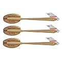 Yerba Prima Tampico Dry Skin Brush for Exfoliating and Blood Stimulation (Pack of 3)