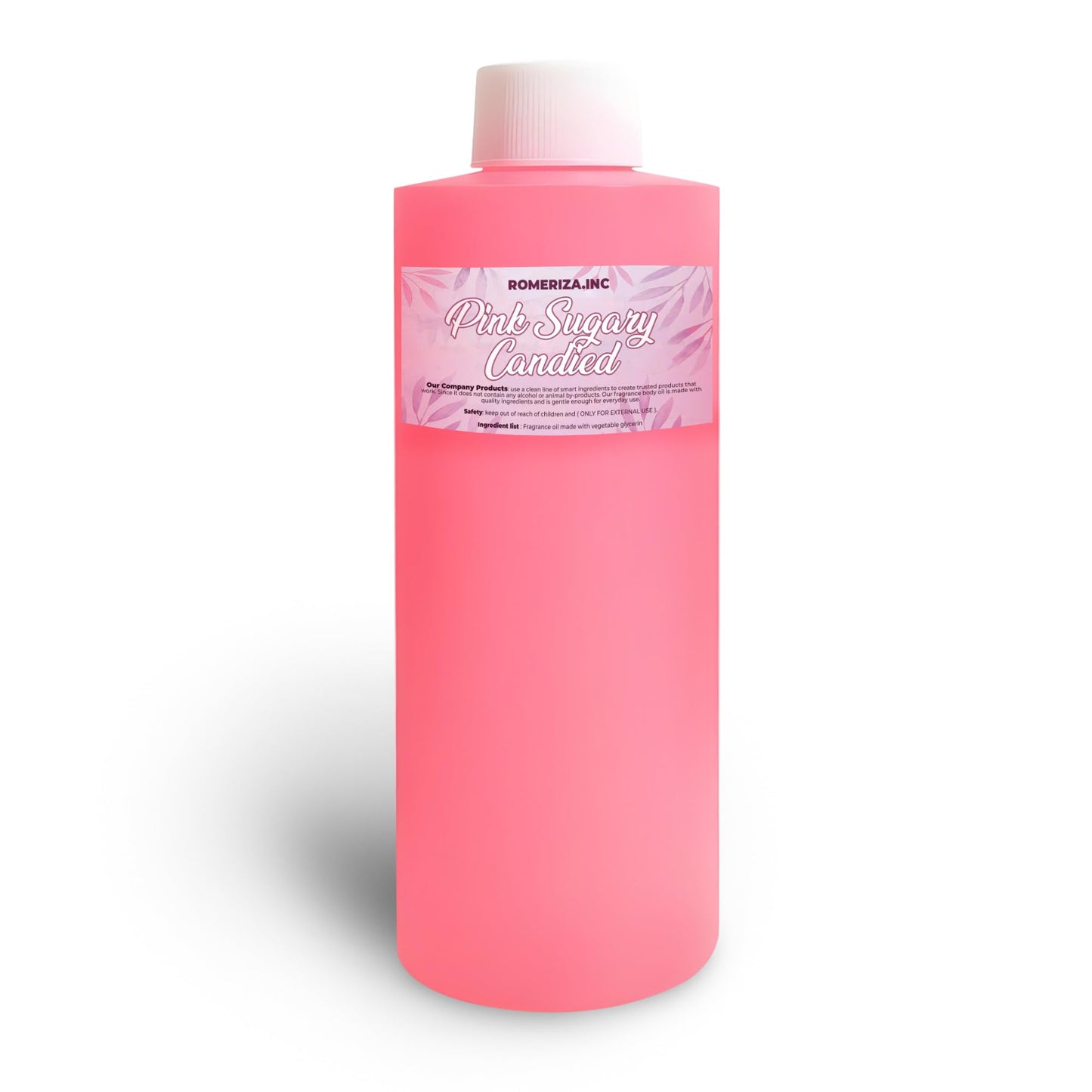 Pink Sugary Candied Fragrance Body Oil - Luxury Scented Body Oil Perfume- Women Natural Scented Oil - Long Lasting Perfume - Uncut Fragrance Oil in