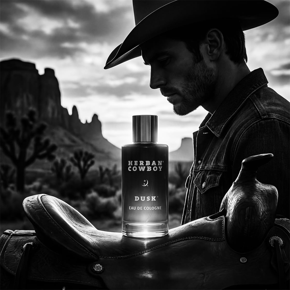 Herban Cowboy Dusk Men's Cologne with Hints of Cedar, Lavendar, Lime, and Sandalwood (1.7 fl oz)