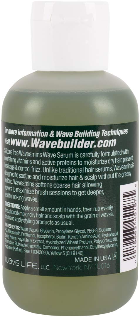WAVEBUILDER Waveamins Daily Wave & Scalp Vitamin Treatment Wave Serum