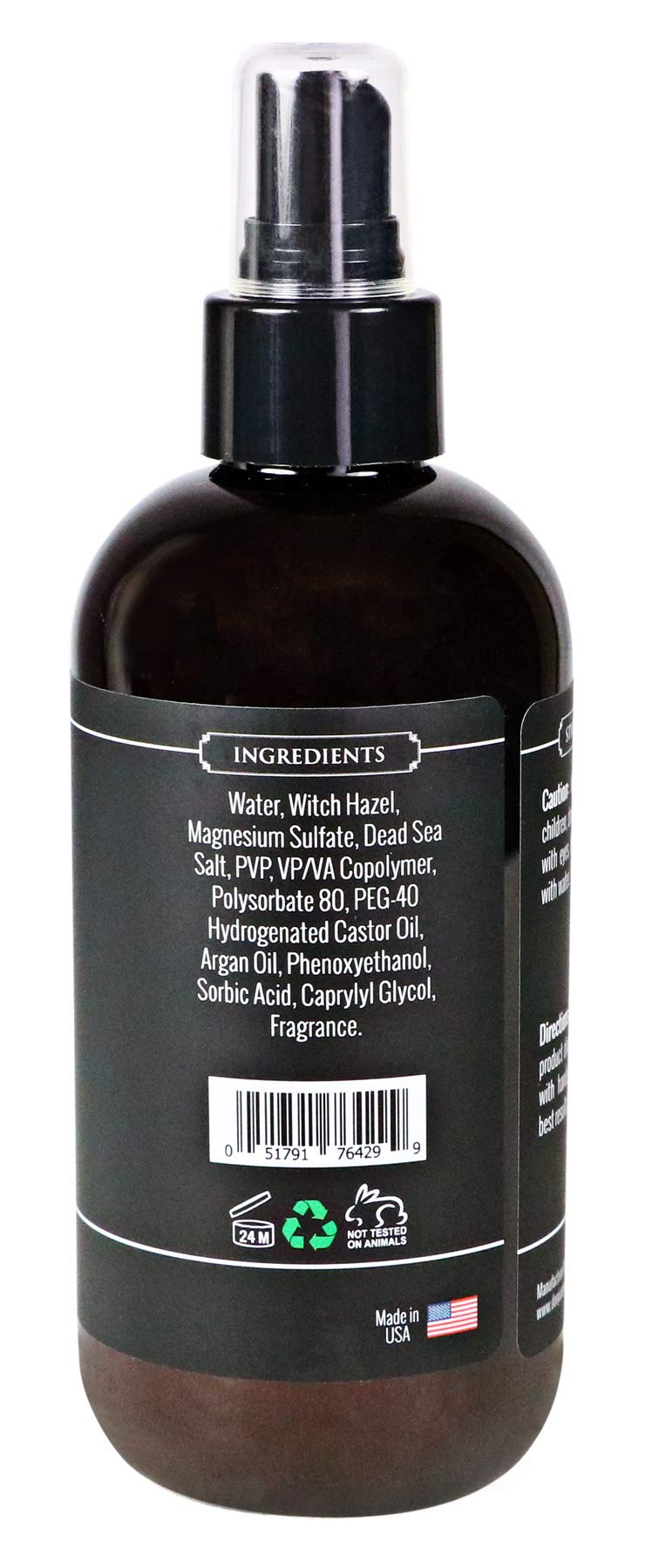 Don Juan Pre-Styler Grooming Spray | Adds Texture | Light Hold | Natural Finish | Summer Sea Breeze Scent, 8 fl oz