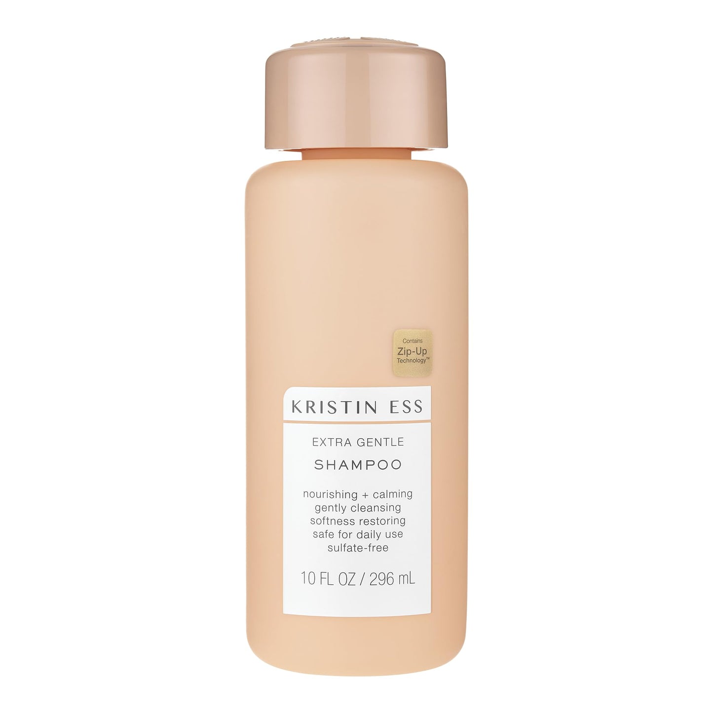 Kristin Ess Hair Extra Gentle Shampoo for Sensitive Skin + Scalp, Moisturizing + Hydrating Shampoo for Dry Hair, Vegan, Color Safe + Keratin Safe, 10