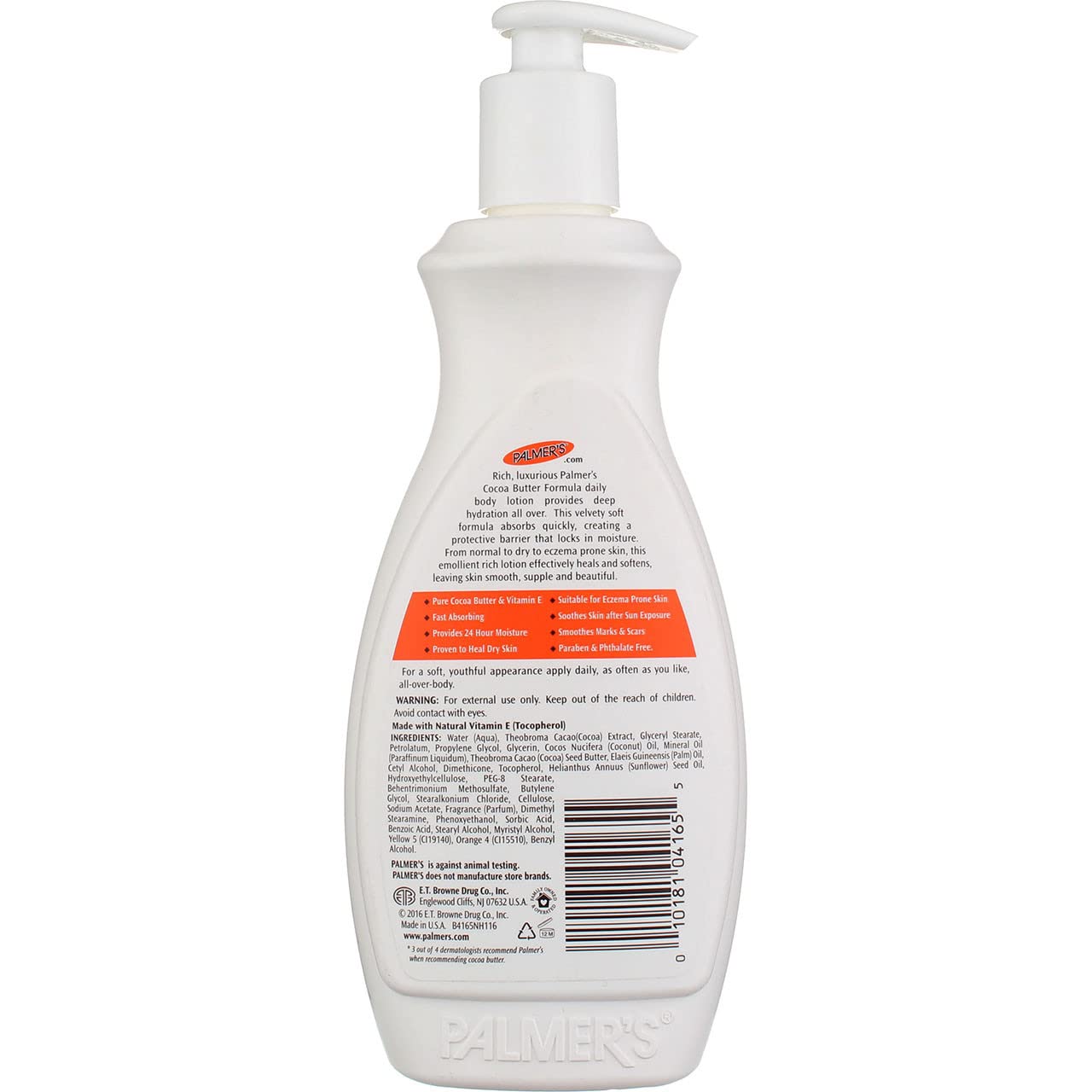 Palmer's Cocoa Butter Formula with Vitamin E, 13.5 Fl Oz (Pack of 3) (400 ml)
