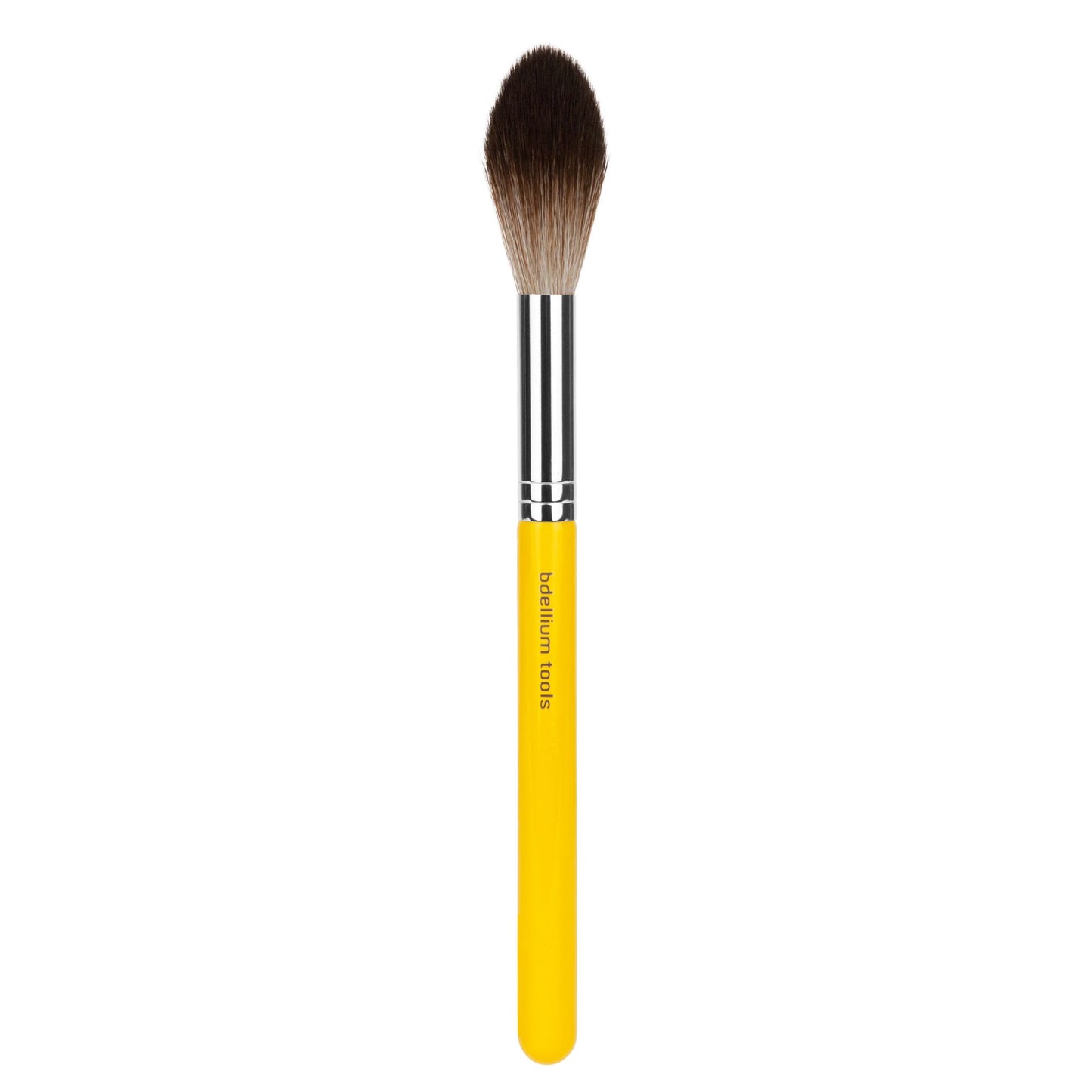 Bdellium Tools Professional Makeup Brush - Studio Series 941 Tapered Highlighting - With Soft Synthetic Fibers, For Natural Finish (Yellow, 1pc)