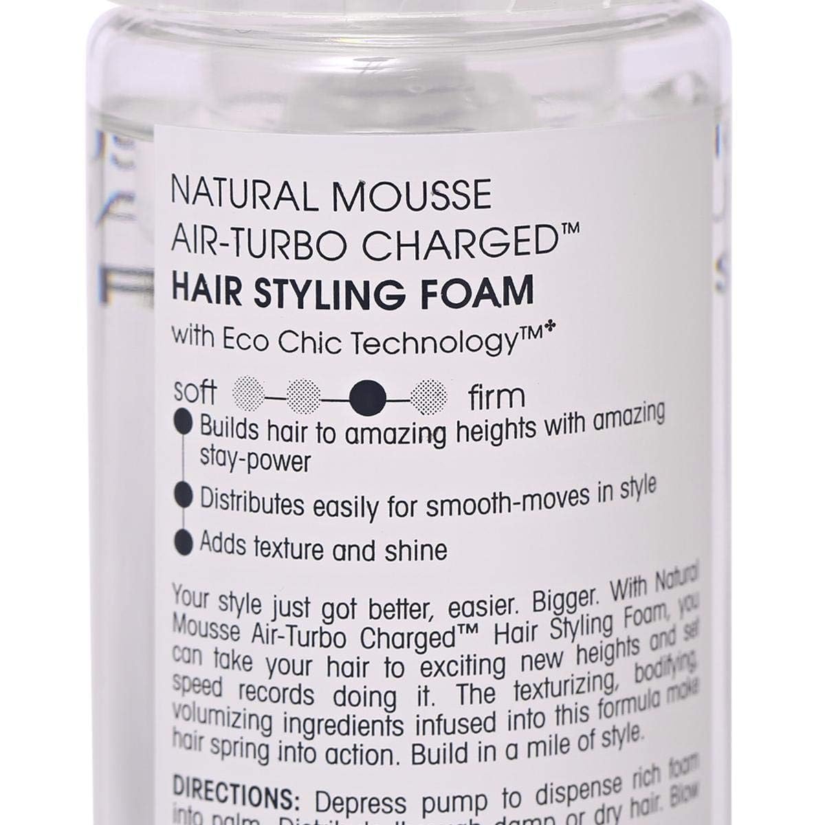 Giovanni: Natural Mousse (Air-turbo Charged), 7 oz (8 pack)