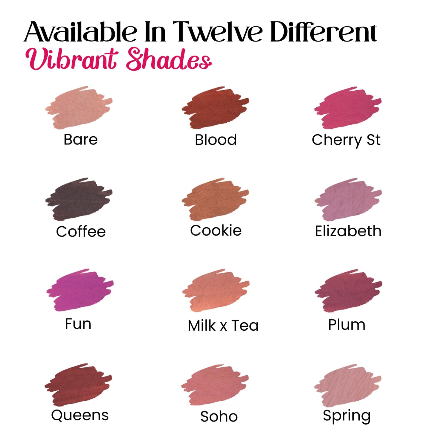 M2U NYC Rosewood Matte Liquid Lipstick - Long Lasting High Impact Color with Up to 17H Wear - Matte Lipstick for Women - No Budge, Lightweight Creamy