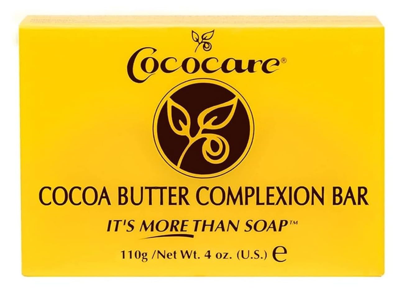 Cococare Cocoa Butter Complexion Bar 4 Ounce (Pack of 3)