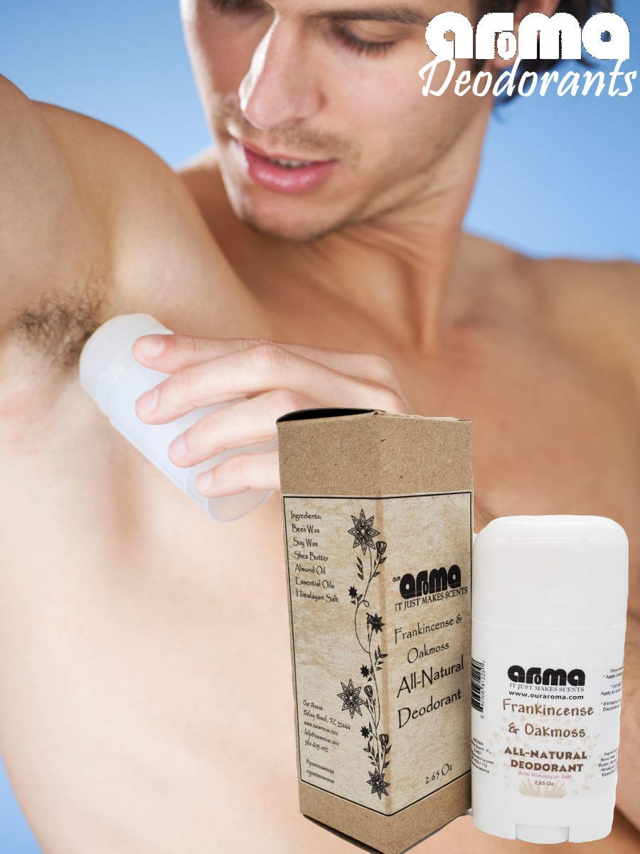 Our Aroma All-Natural Deodorant for Women and Men - Vegan, Gluten Free, Cruelty Free - Aluminum Free, Free of Parabens & Sulfates - Weathered Woods Beauty and Personal Care Our Aroma