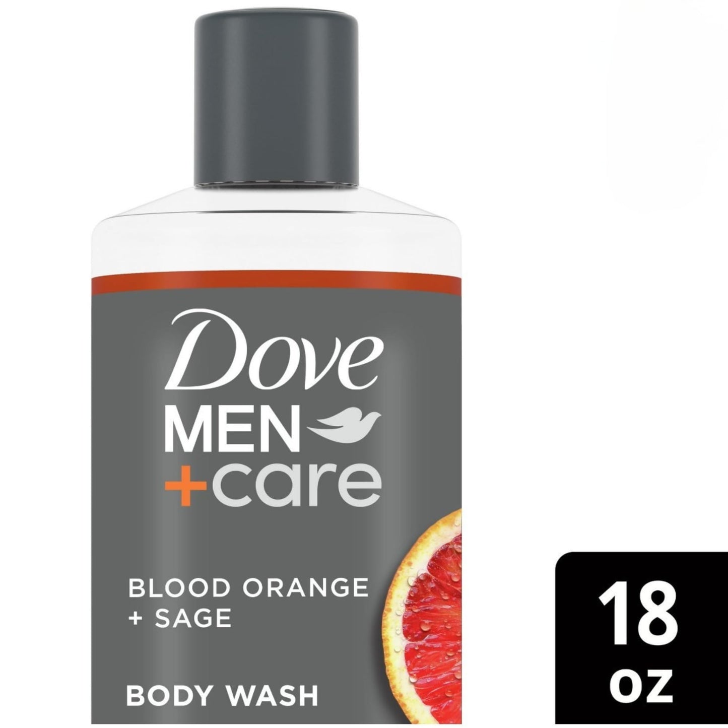 Dove Men + Care Body Wash for Men | Liquid Body Wash to Uplift and Restore (Blood Orange + Sage)