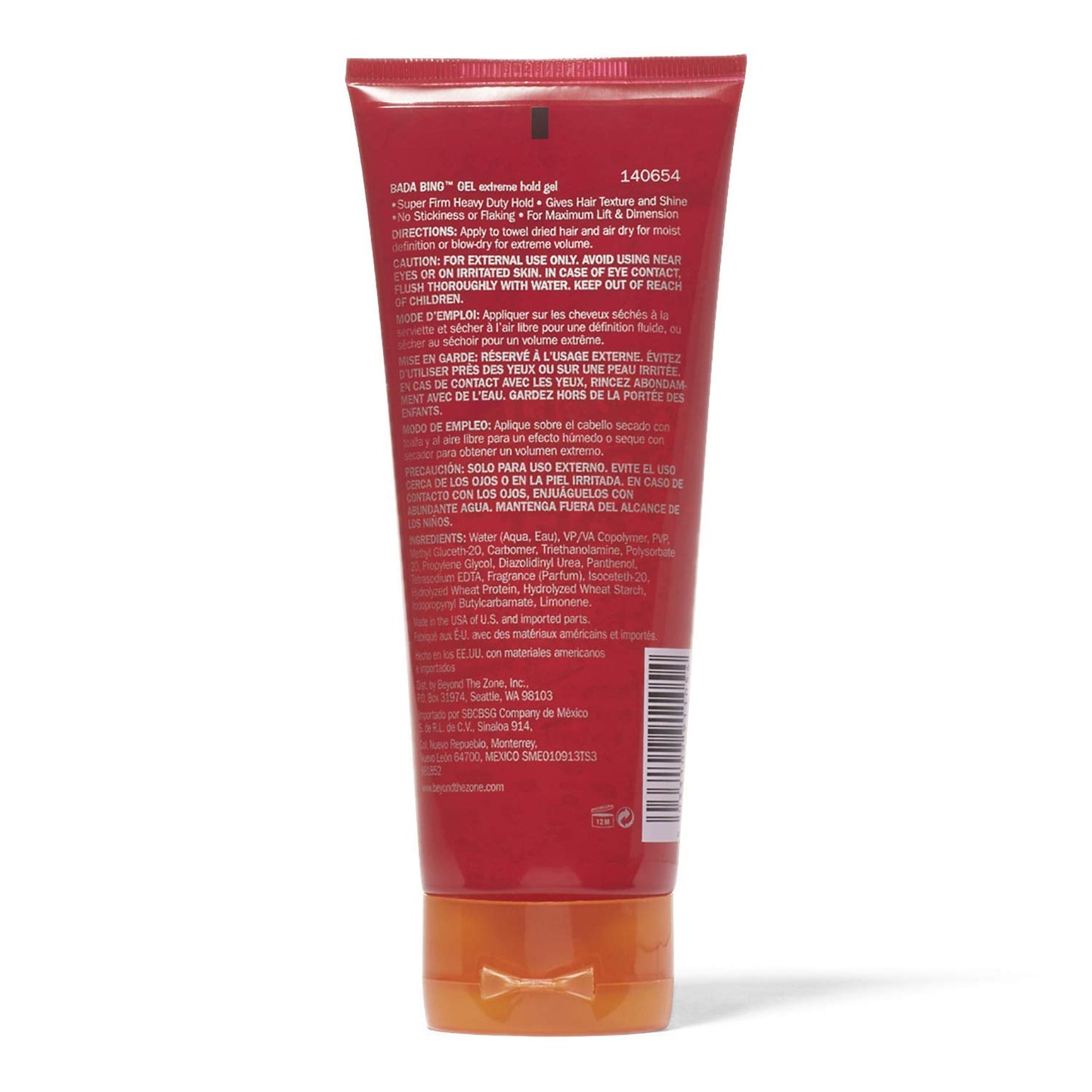 Beyond the Zone Bada Bing Extreme Hold Gel, 7oz