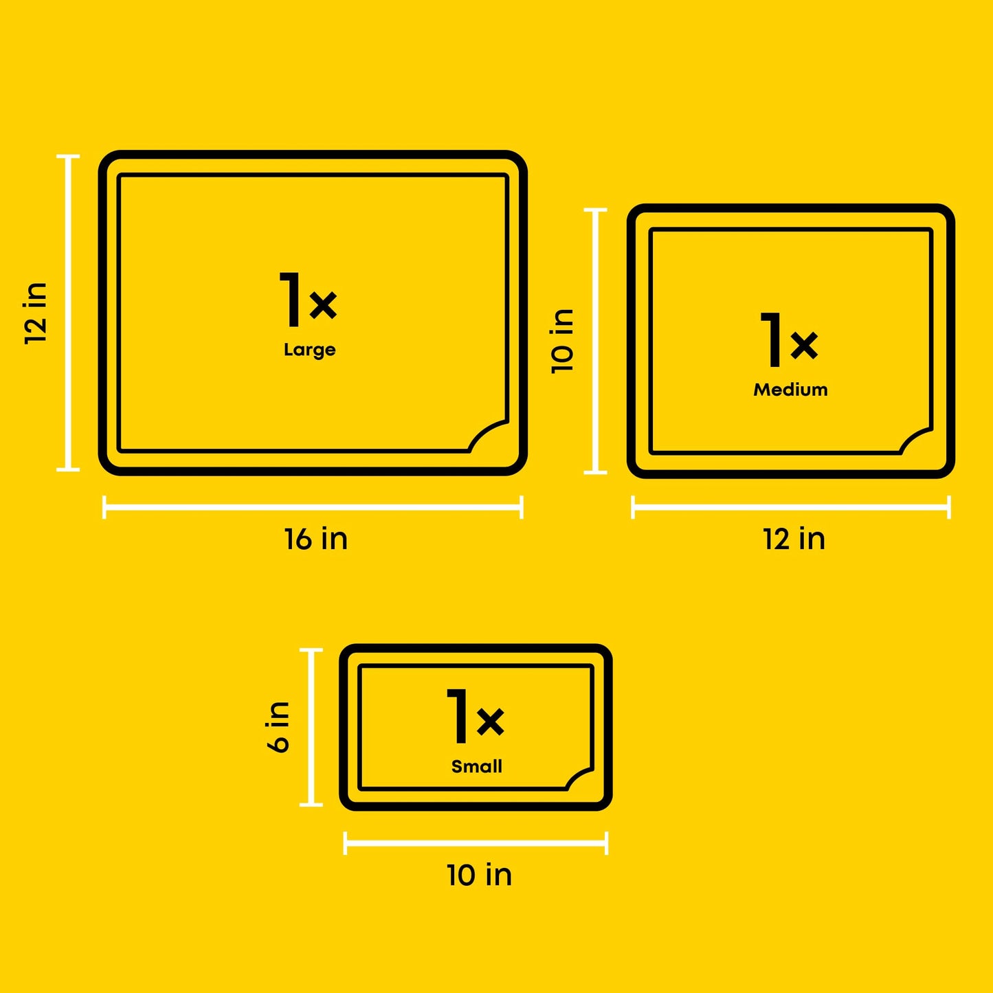 JoyJolt Bamboo Cutting Boards - Large & Small Wooden Board - Serving Cheese, Bread or Chopping Boards. Non-Slip