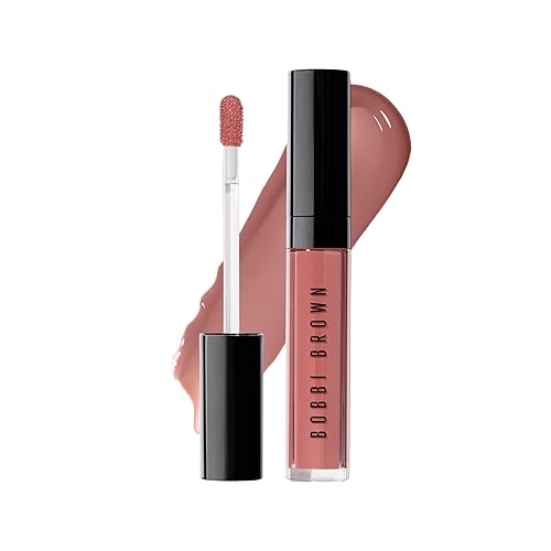 Bobbi Brown Crushed Oil-Infused Gloss | Hydrating, Non-Sticky, Tinted Lip Oil Gloss | High-Impact Shine & Comfortable Feel, 0.20 Fl Oz, Free Spirit