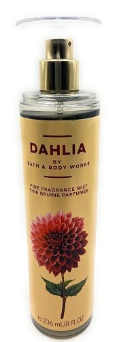 Bath and Body Works Dahlia Fine Fragrance Mist 8 Fluid Ounce Spray
