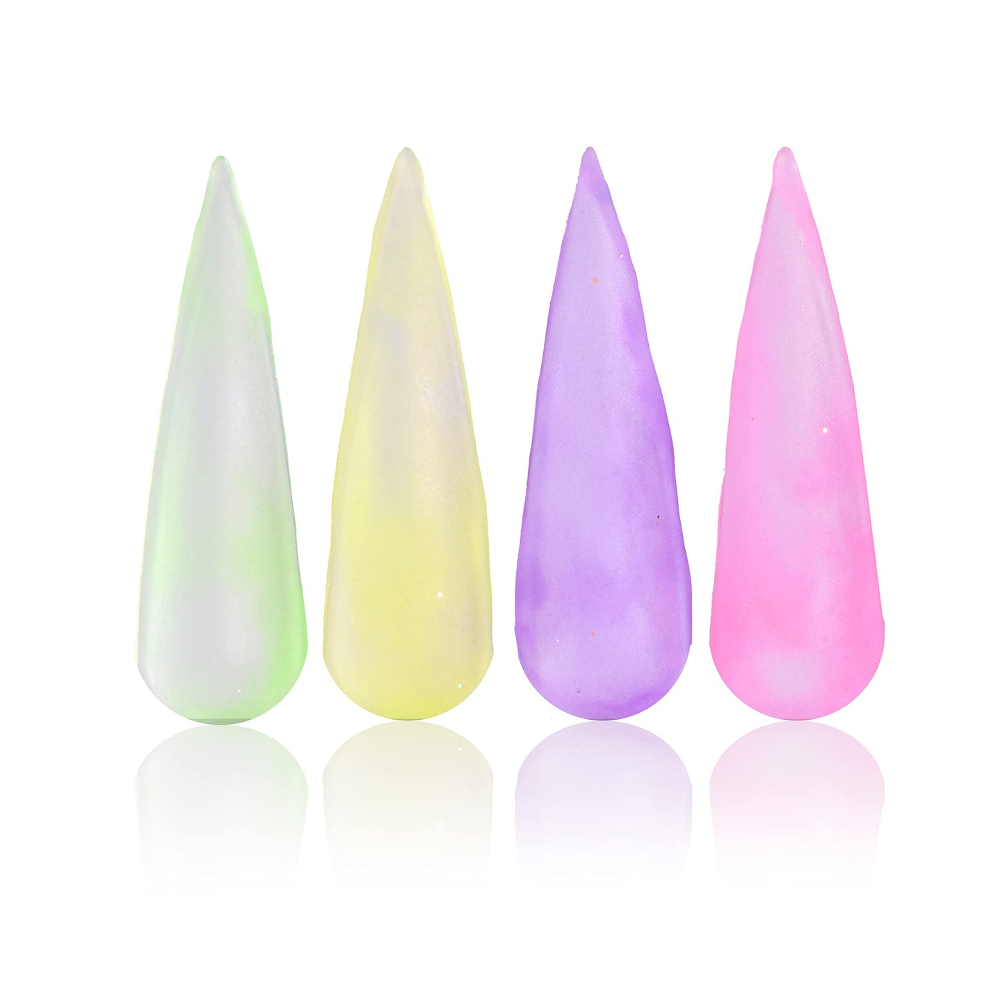 WAPIZIMA -JELLY Acrylic Nail Powder Collection - set of 4 - Fantasy nails like Beauty & Personal Care Wapizima