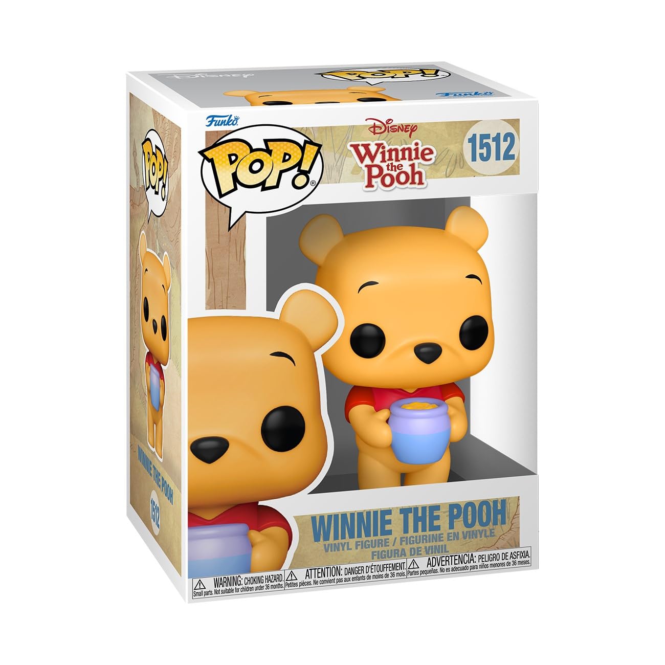 Funko POP Disney: Winnie The Pooh - Winnie The Pooh - Collectable Vinyl Figure - Gift Idea - Official Merchandise - for Kids & Adults - TV Fans…