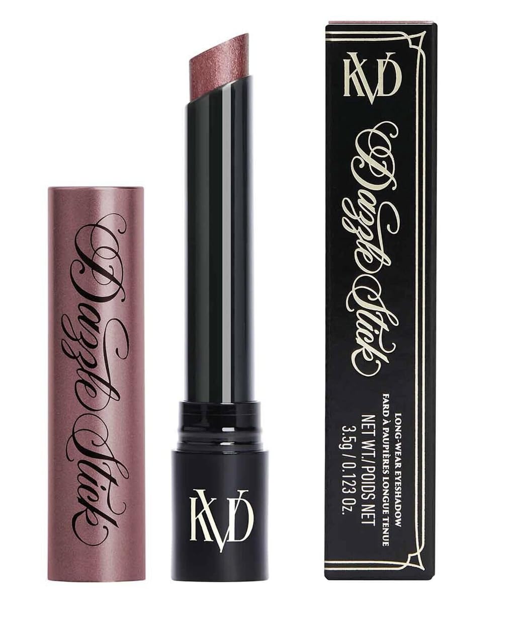 KVD Beauty Dazzle Vegan Long-Wear Eyeshadow Stick Heat Burst - bold ruby