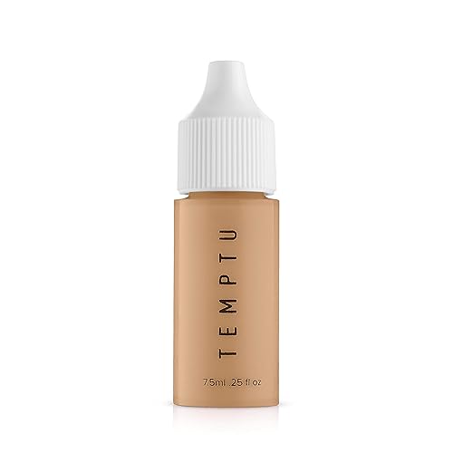 TEMPTU SilkSphere Airbrush Foundation: Long-Lasting Liquid Makeup, Medium to Full Coverage | 4-In-1 Formula Foundation, Primer, Concealer & Corrector