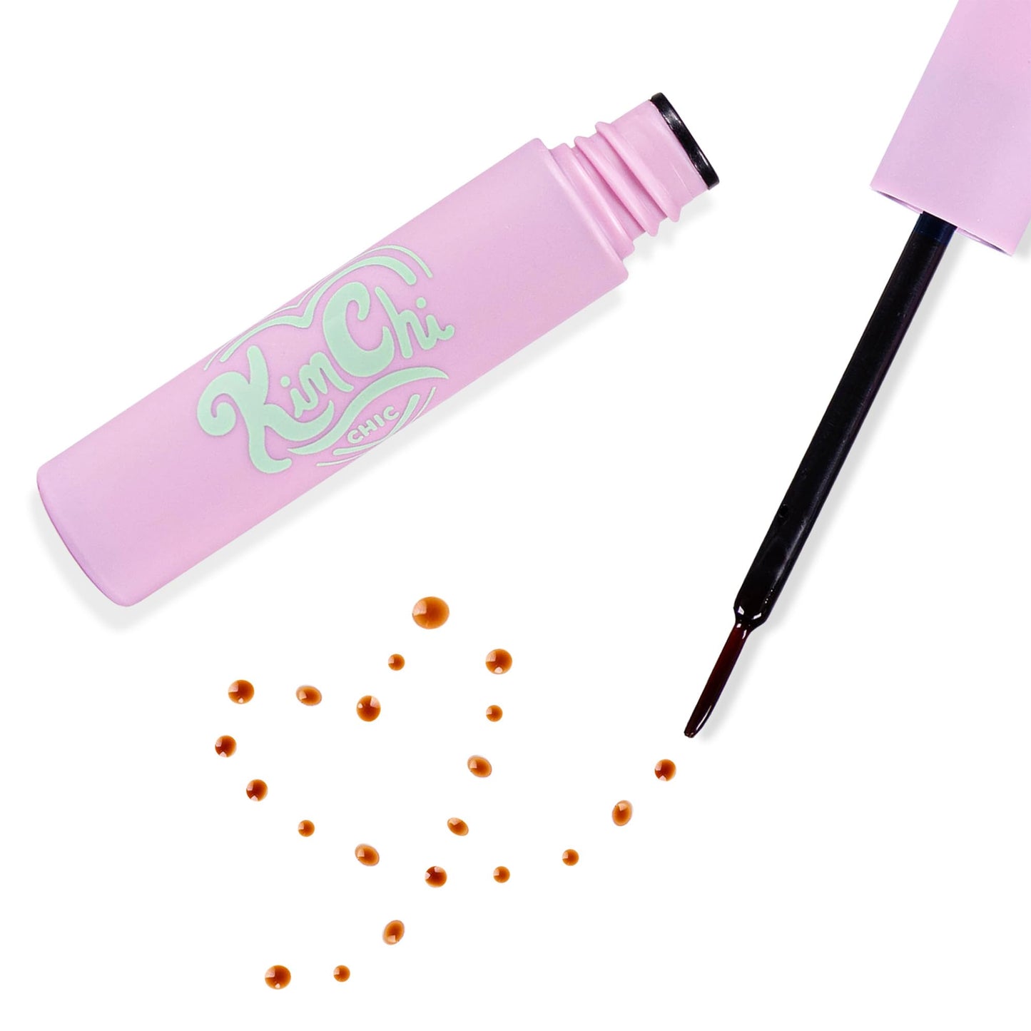 KimChi Chic Beauty Candy Girl Fake Freckle Pen, Natural-Looking and Fast-Drying Faux Freckles Face Makeup, Afternoon In The Flower Field Red-Brown