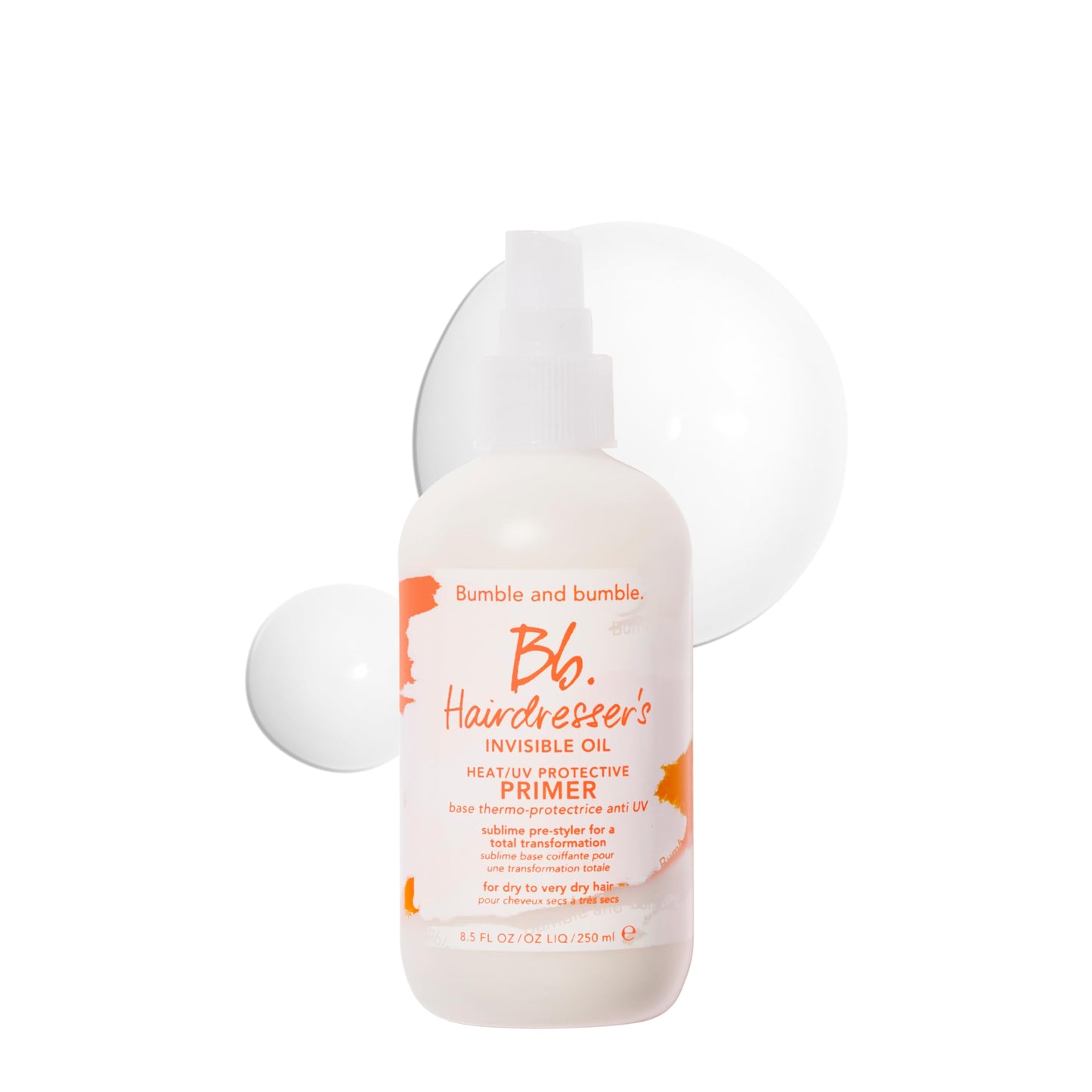 Bumble and bumble. Hairdresser's Invisible Oil Heat/UV Protection Leave-In Conditioner Hair Primer | Hydrating, Anti Frizz, Color Safe | All Hair Beauty and Personal Care Bumble and bumble. Default Title