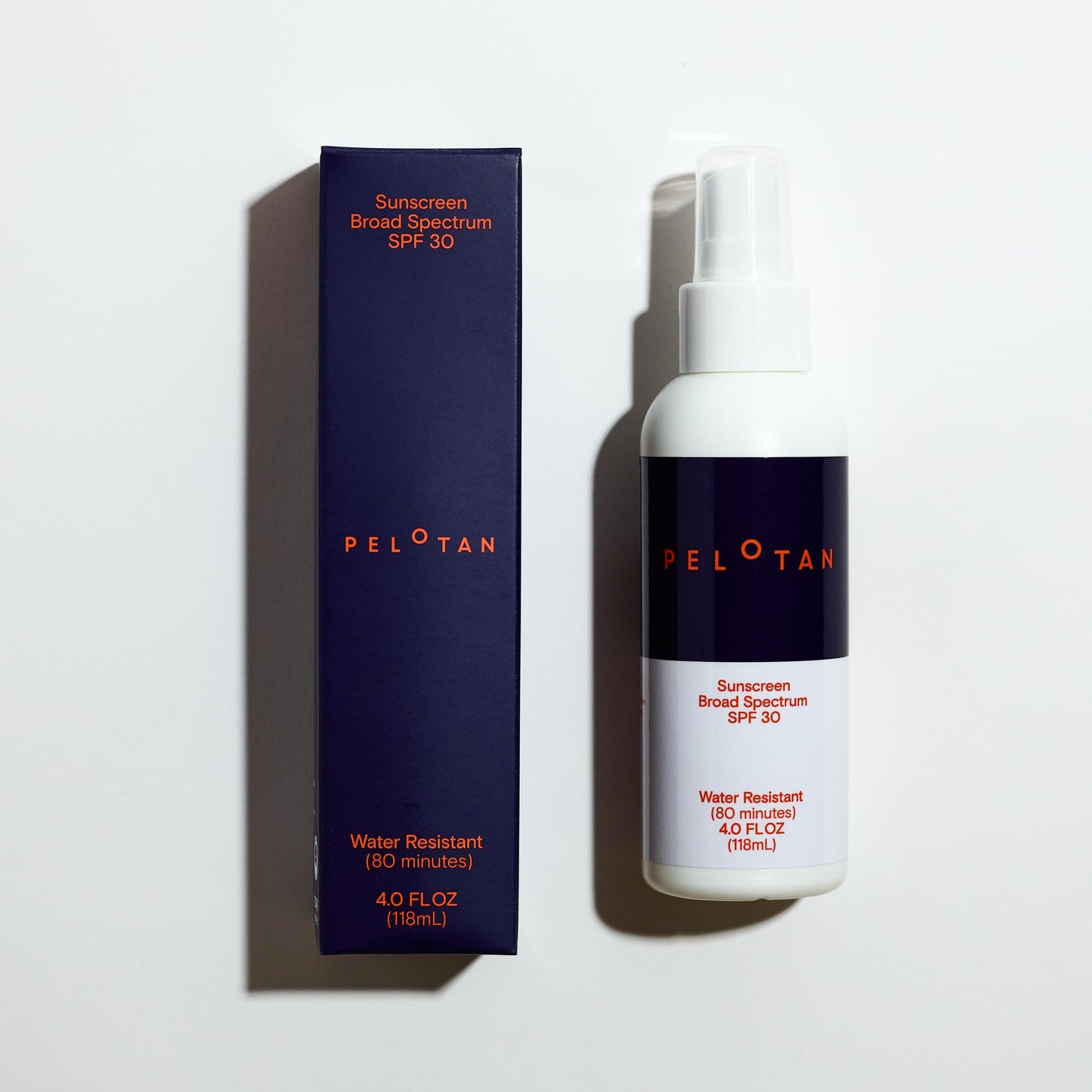 Pelotan Spray Sunscreen SPF 30 (4 Fl Oz) - Lightweight, Sweat-Resistant Sun Protection for Cyclists & Runners - Used by Pro Athletes - Safe