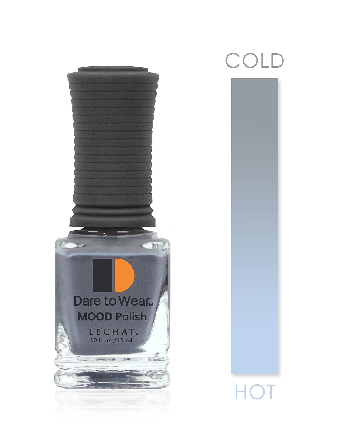 LeChat - Dare to Wear Mood Nail Lacquer - Blue Moon - (0.5 Ounce) - Cream Finish - Changes with Temperature - Long Lasting Beauty & Personal Care LECHAT