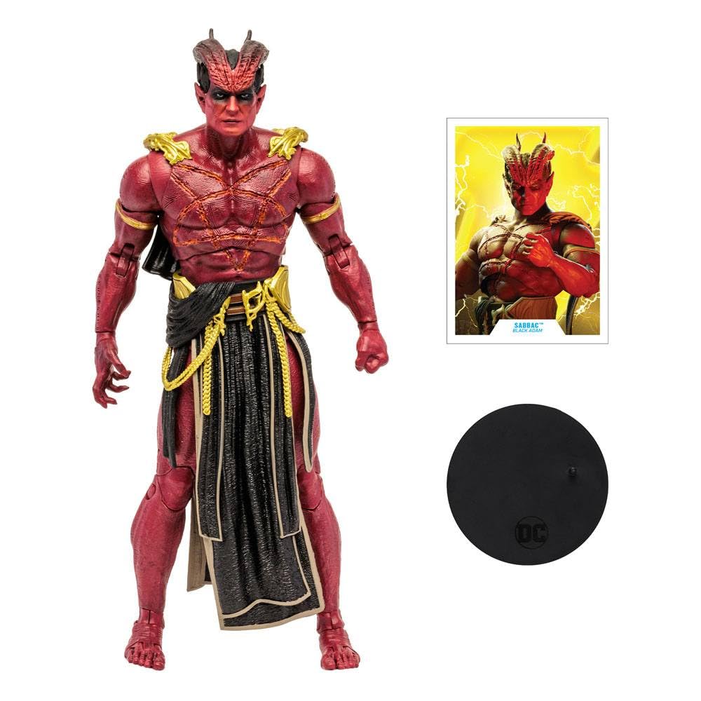 McFarlane Toys DC Black ADAM Movie MEGAFIG - SABBAC