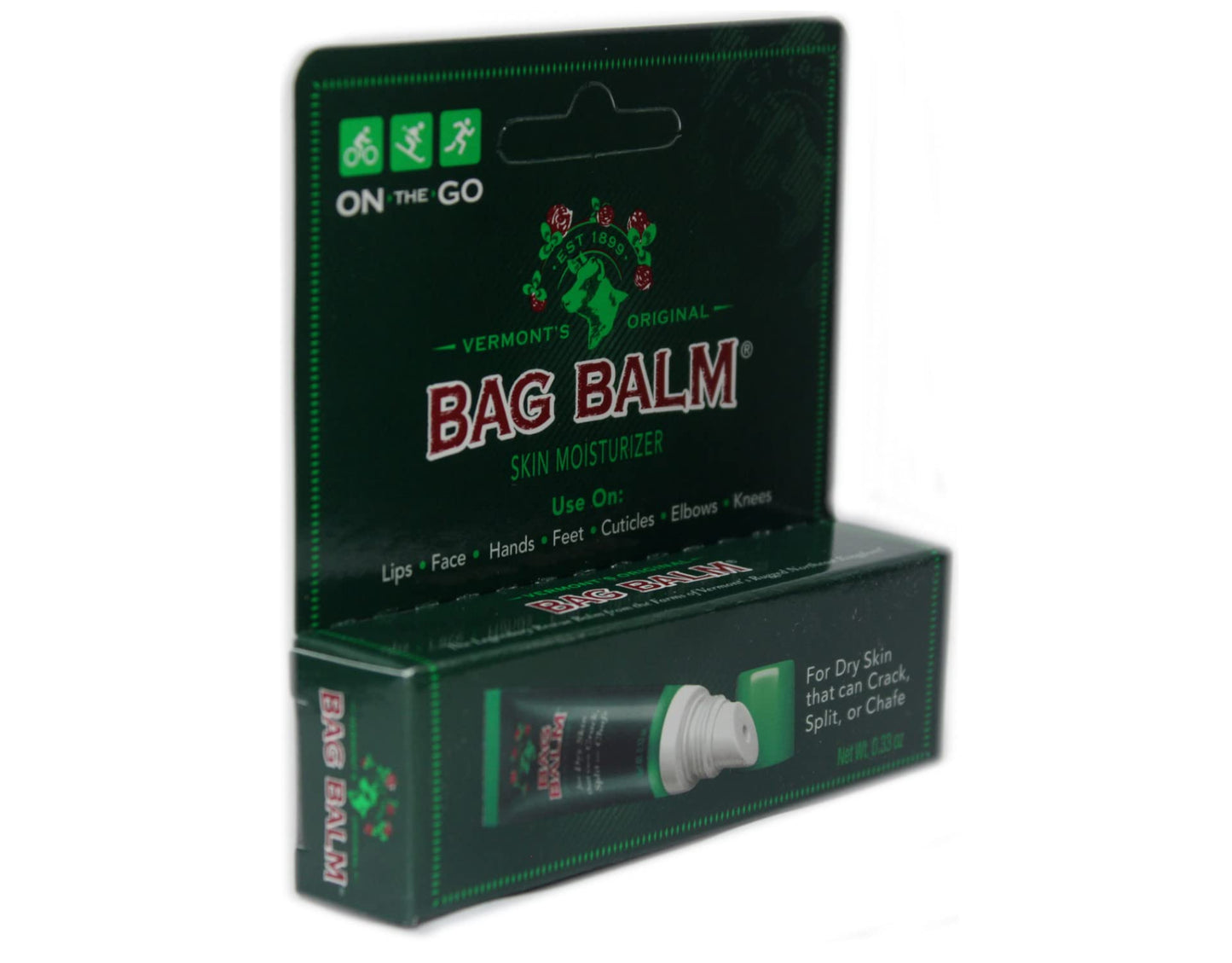 Bag Balm On-the-Go Tube, 0.33 oz Per Tube (12 Tubes) Beauty and Personal Care Bag Balm