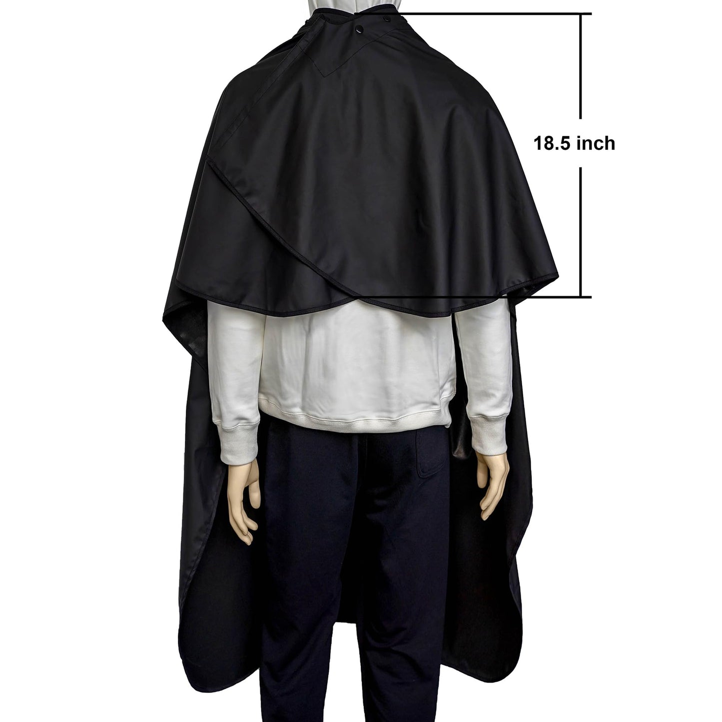 Professional Waterproof Hair Cape - Chemical Resistant Hairdresser Cape For Dyeing - Adjustable Neck And Hand Hole - Bleach Proof Hair Capes