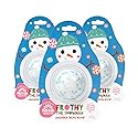 PACHA SOAP Co. Holiday Bath Bomb Card 3 Pack, Frothy The Snowman - Scents of Lavender, Moisturizing, Naturally Derived & Handcrafted in The USA