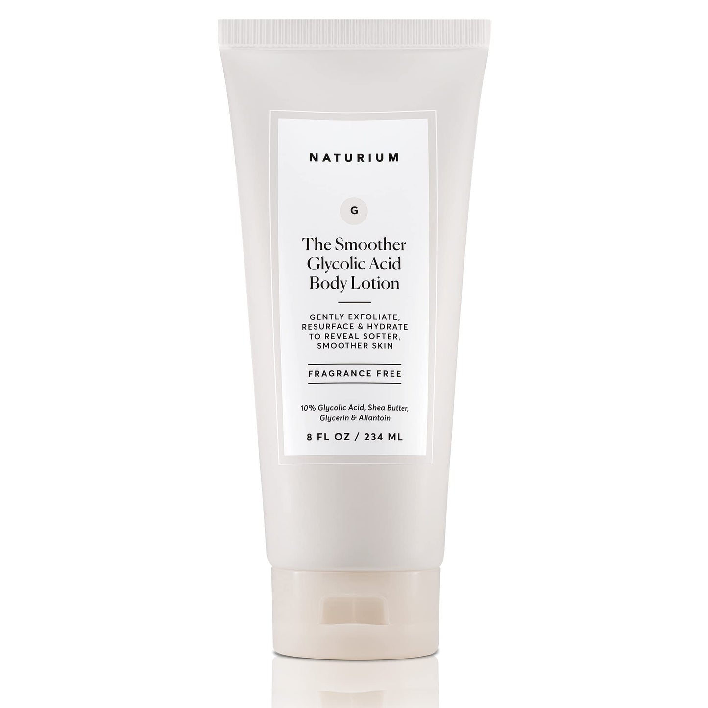 Naturium The Smoother Glycolic Acid Body Lotion, Resurfacing & Exfoliating Treatment, with 10% Glycolic Acid, 8 oz Beauty and Personal Care Naturium
