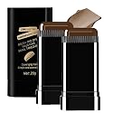 2-in-1 Hair Color Stick & Comb, Long-Lasting Waterproof Color,Sweat-Proof, Quick Root Touch-Up, Coloring Tool - For Women & Men (Brownish Black-2PCS)