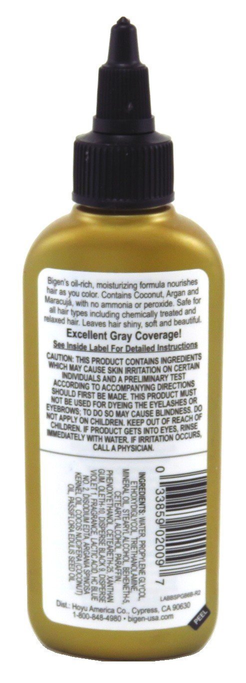Bigen Semi-Permanent Haircolor #Gb6 Golden Blonde 3 Ounce (88ml) (2 Pack)