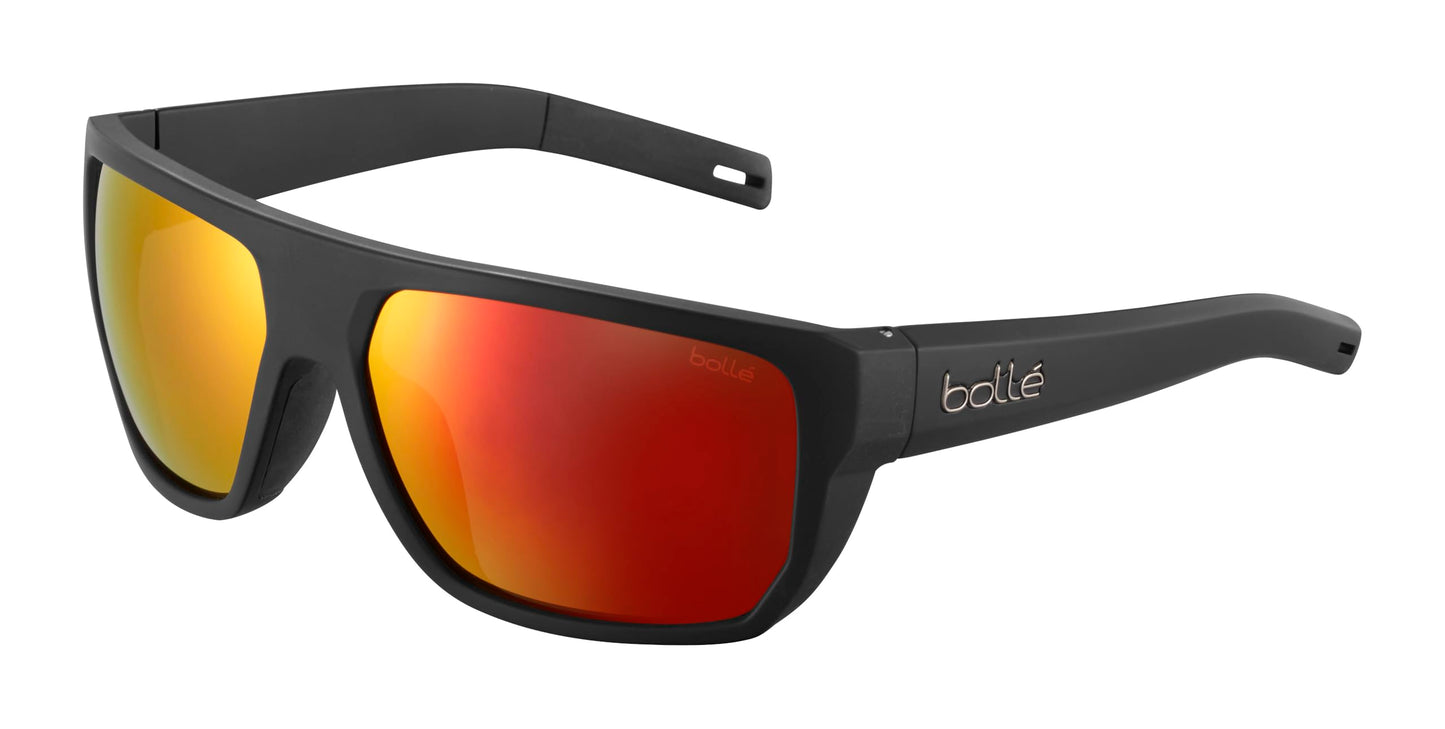 Bolle Sport Sunglasses Vulture Matte Black Brown Fire
