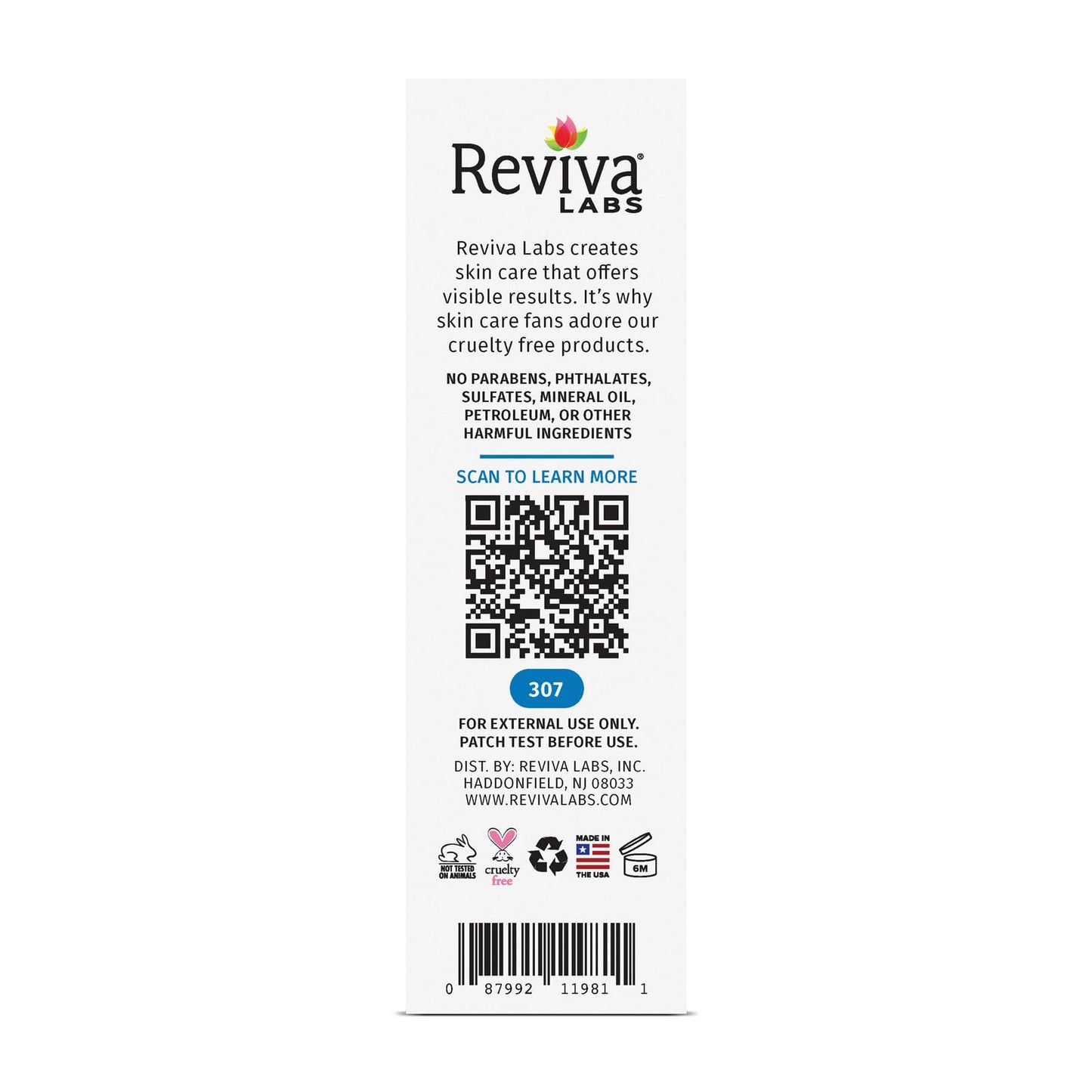 REVIVA LABS - High Potency Collagen Serum (1.oz)
