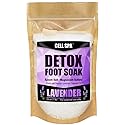 Cell Spa Detox Foot Soak Bath Premium 16 Ounce Lavender Scented Epsom Salt Magnesium Sulfate to Help Detox, Relieve Stress, Eliminate Odors & Soften