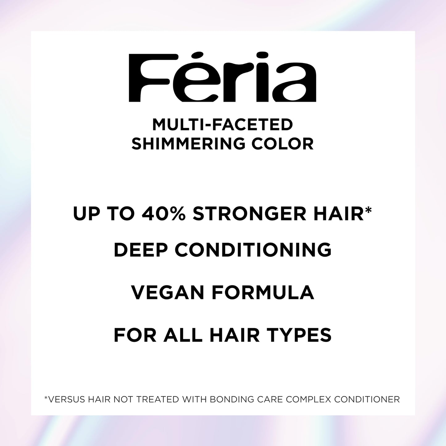 L'Oreal Paris Feria Multi-Faceted Shimmering Permanent Hair Color, 100 Pure Diamond (Very Light Natural Blonde), Pack of 1, Hair Dye