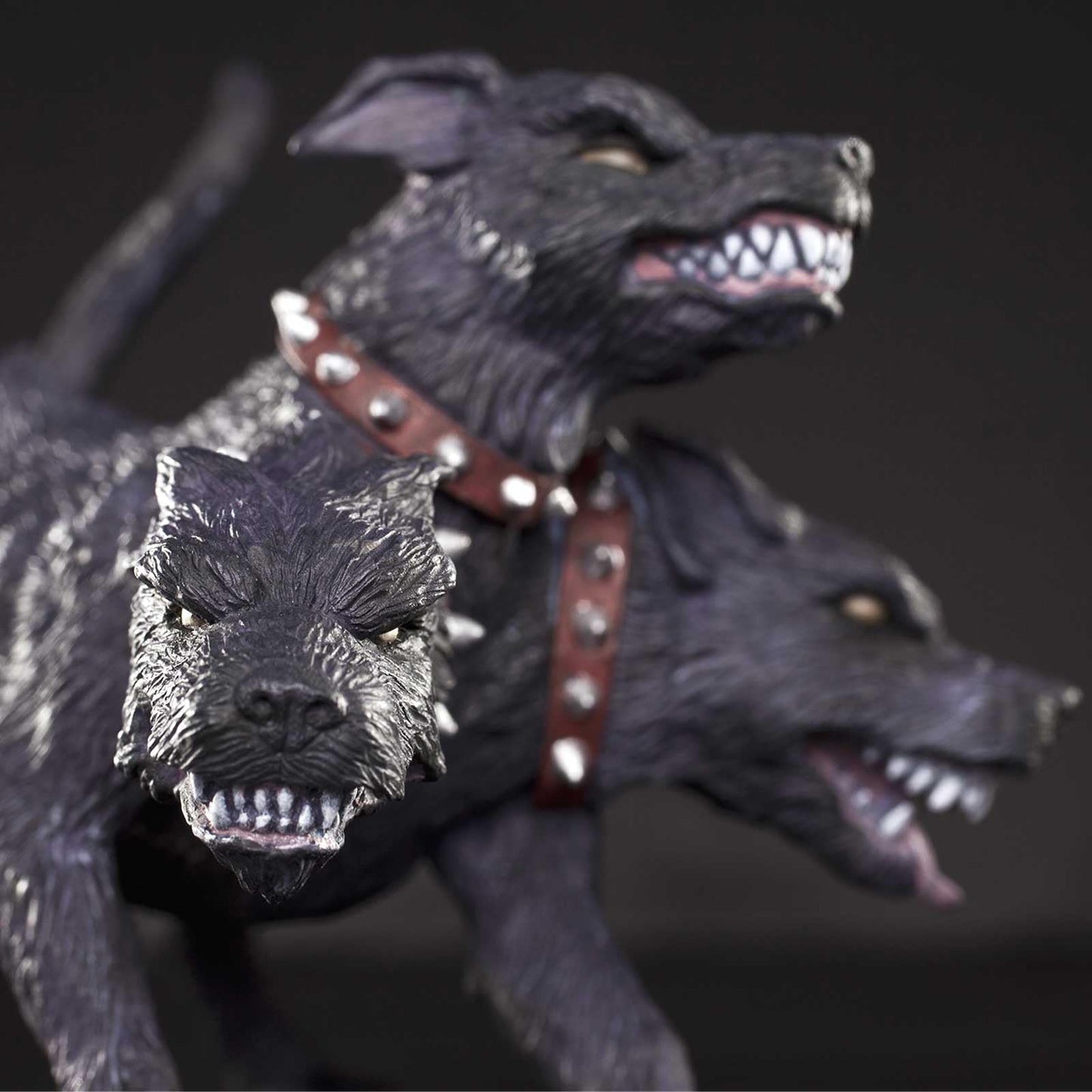 Safari Ltd. Cerberus Figurine - Hand-Painted 4.75" Three-Headed Dog Figure - Fun Educational Toy for Boys, Girls & Kids Age 3+