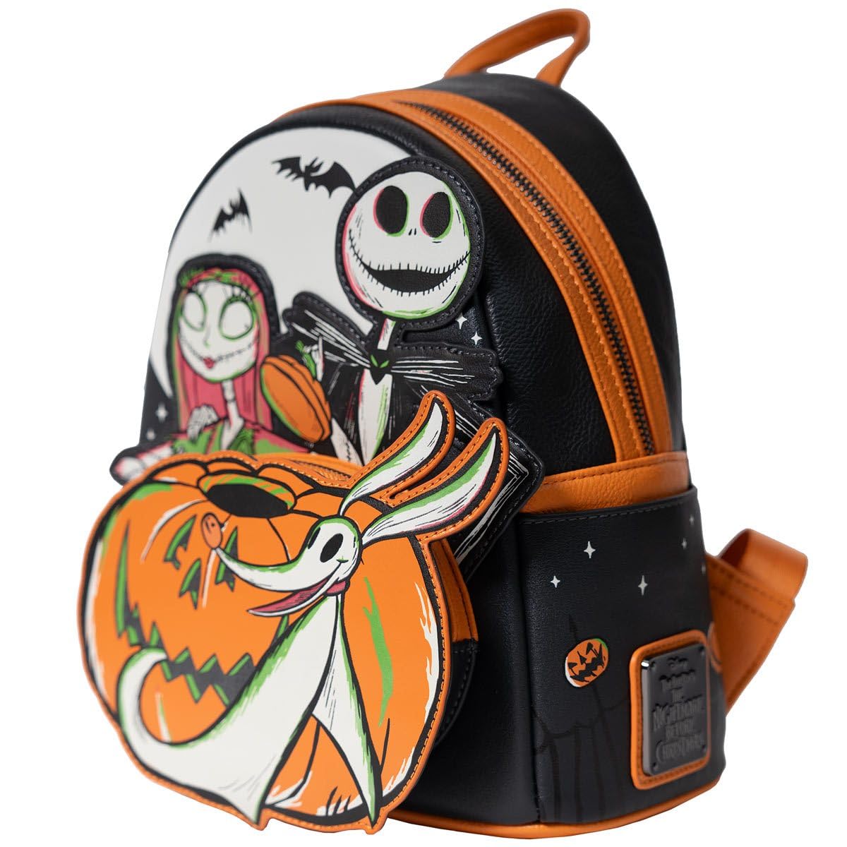 Disney 100 Nightmare Before Christmas Glow-in-The-Dark Mini Backpack