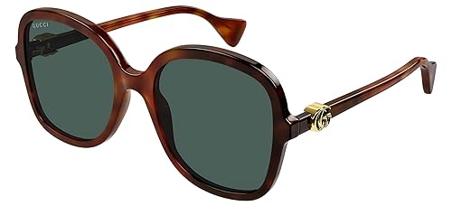 Gucci GG1178S Havana/Green 56/20/145 women Sunglasses