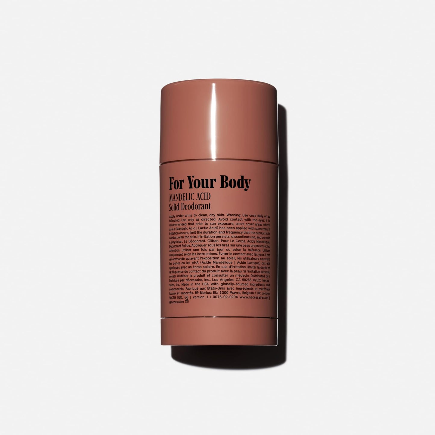 Nécessaire The Deodorant Olibanum | Natural Aluminum Free Deodorant For Women & Men. Extra Strength Treatment with Mandelic Acid. Free of Baking Soda Beauty and Personal Care Nécessaire
