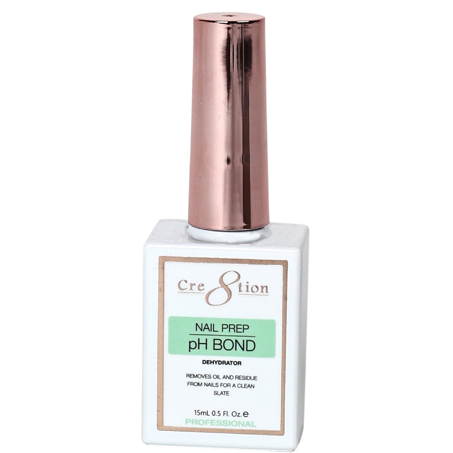 Cre8tion Nail Prep pH Bond, Professional Nail Dehydrator for Enhanced Adhesion, Removes Oil & Residues, 0.5 Fl Oz Beauty & Personal Care Cre8tion