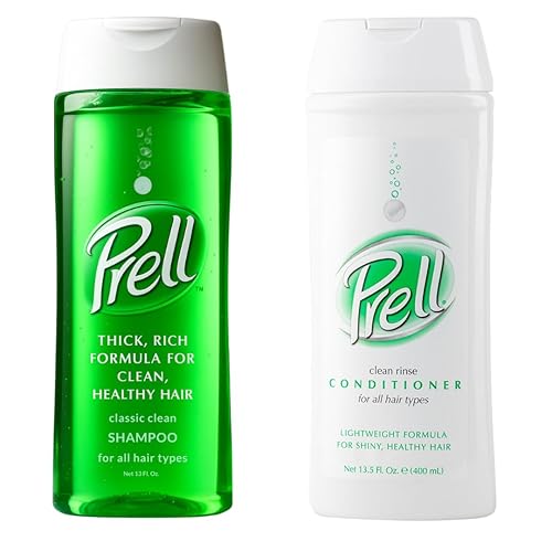 Prell 2-in-1 Shampoo & Conditioner - Classic Clean Deep Cleansing & Lightweight Conditioning for Shiny Healthy Hair | 13.5 oz