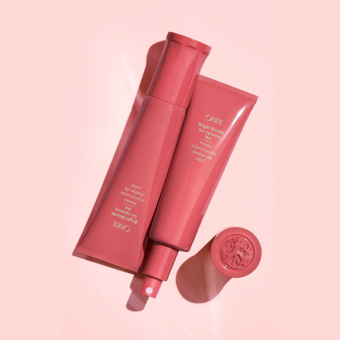 Oribe Bright Blonde Sun Lightening Mist | Lightweight UV Protectant for Gradual Brightening and Reflective Shine | Enhances Color-Treated or