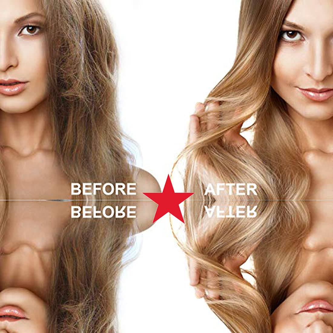 Moroccan Keratin Gold Series Brazilian Keratin Hair Treatment Blowout Smoothing Straightening Hair Professional Salon Grade Long Lasting Natural