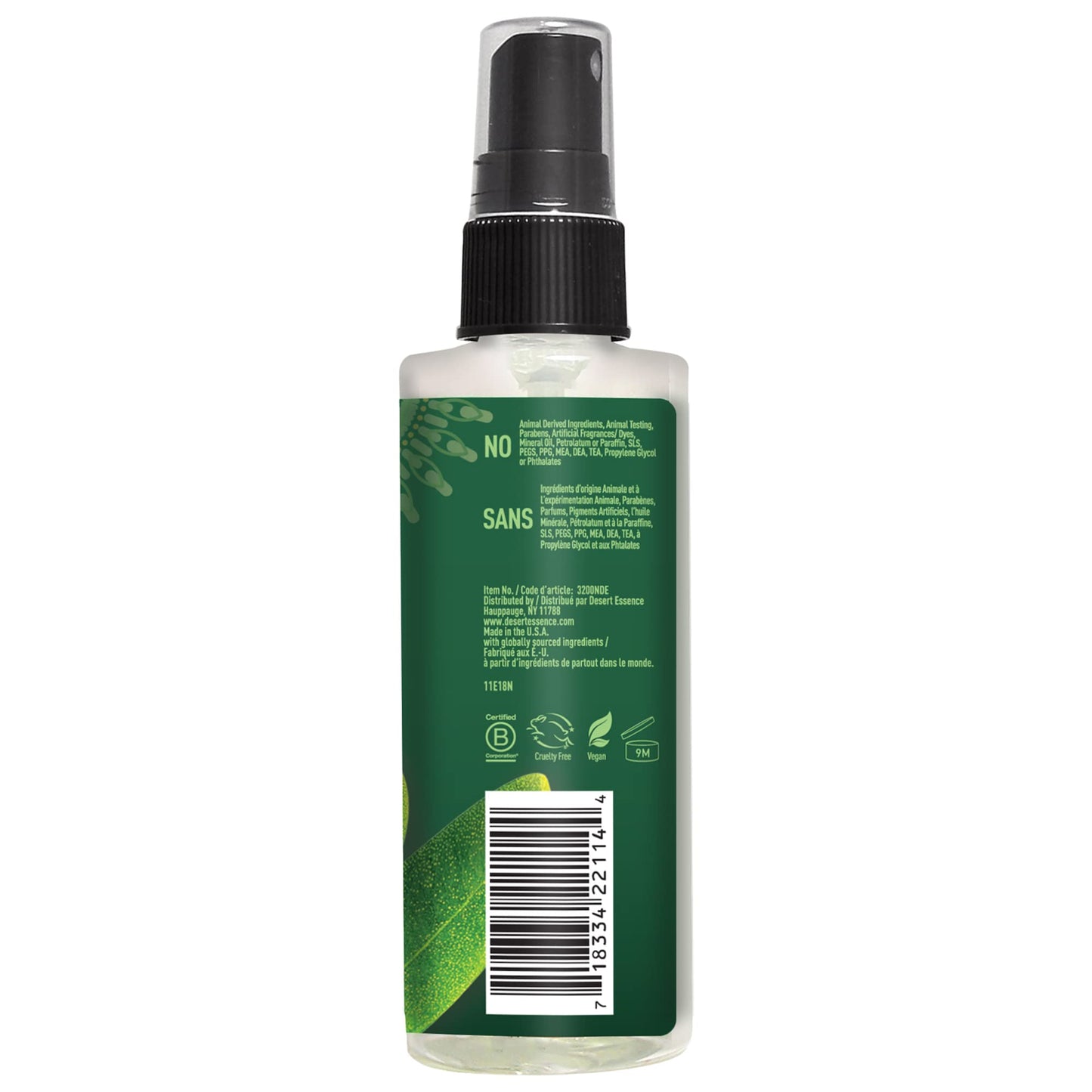 Desert Essence Tea Tree Relief Spray, 4 Ounce -- 6 per case.