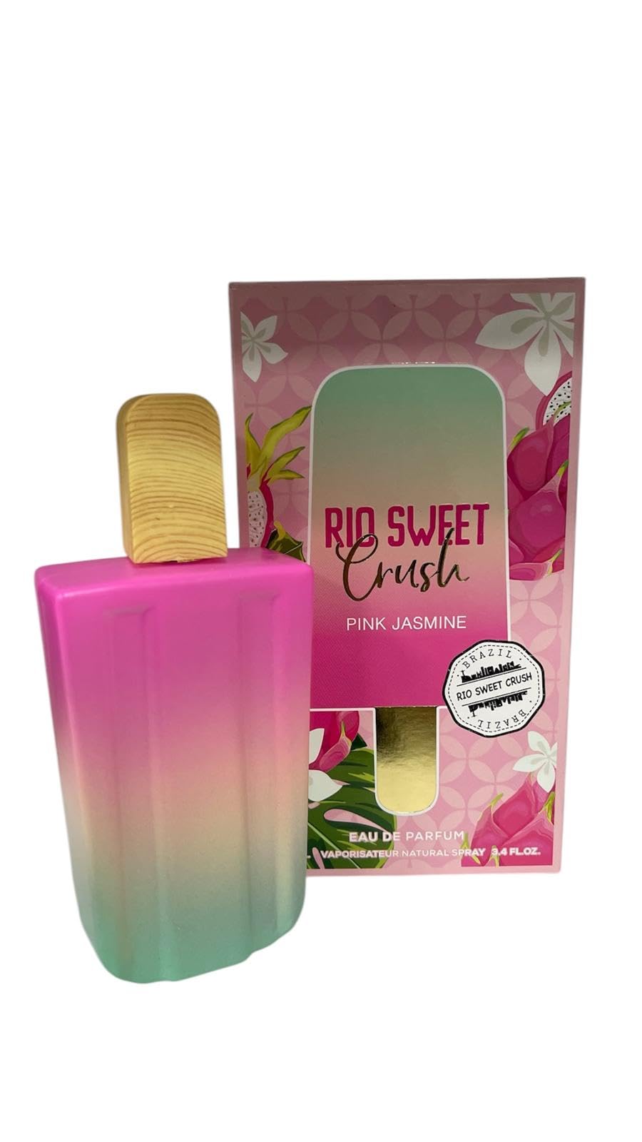 MCH BEAUTY LLC Rio Sweet Crush Women's cologne 3.4 Fl. Oz. Eau de Parfum Spray (Sweet Crush Pink Jasmine)