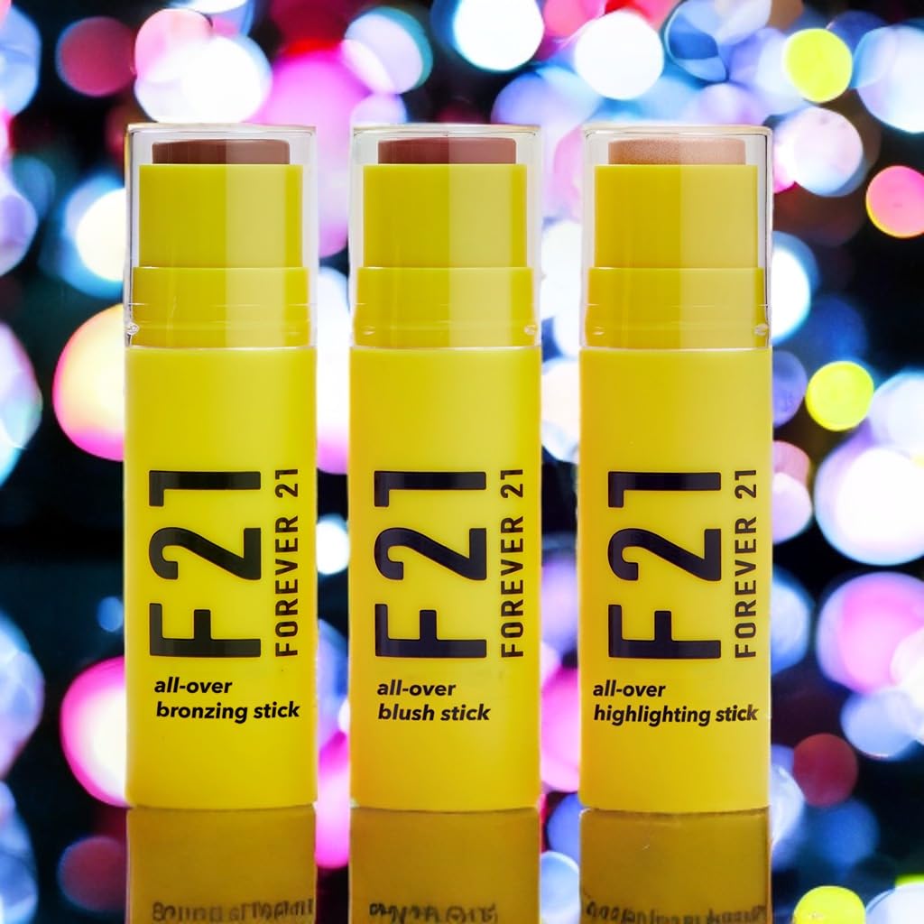 Forever 21 Beauty All-Over Blush Stick, Sculpt, Define, Illuminate, and Glow, Silky-Smooth Finish, Radiant Results, Coral