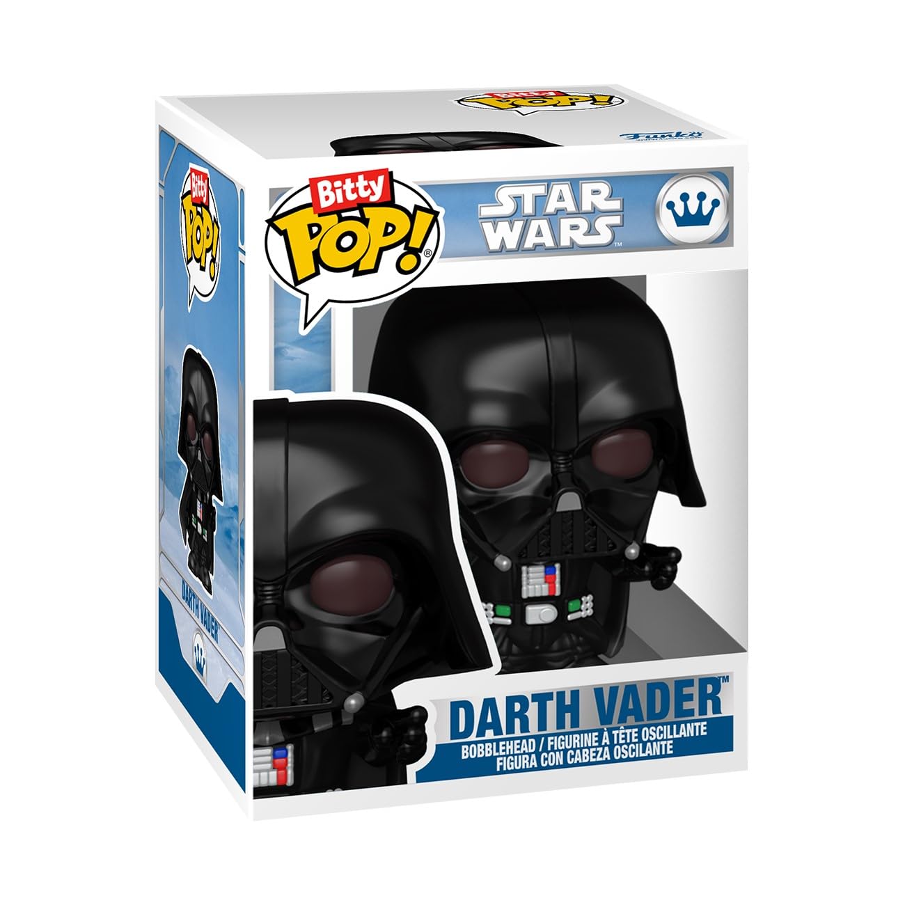 Funko Pop Bitty: Star Wars - Darth Vader, Lando Calrissian, Luke Skywalker and Yoda, & Mystery Chase Figure - (Styles May Vary) and A Surprise…