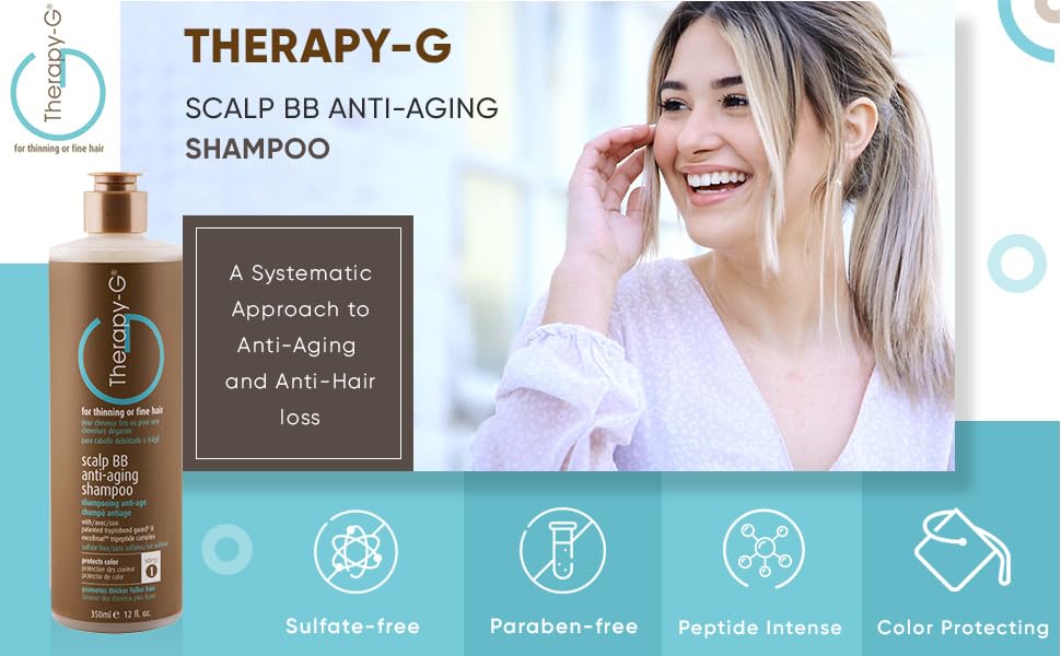 Therapy-G Scalp BB Anti-Aging Shampoo Liter 33.8 oz
