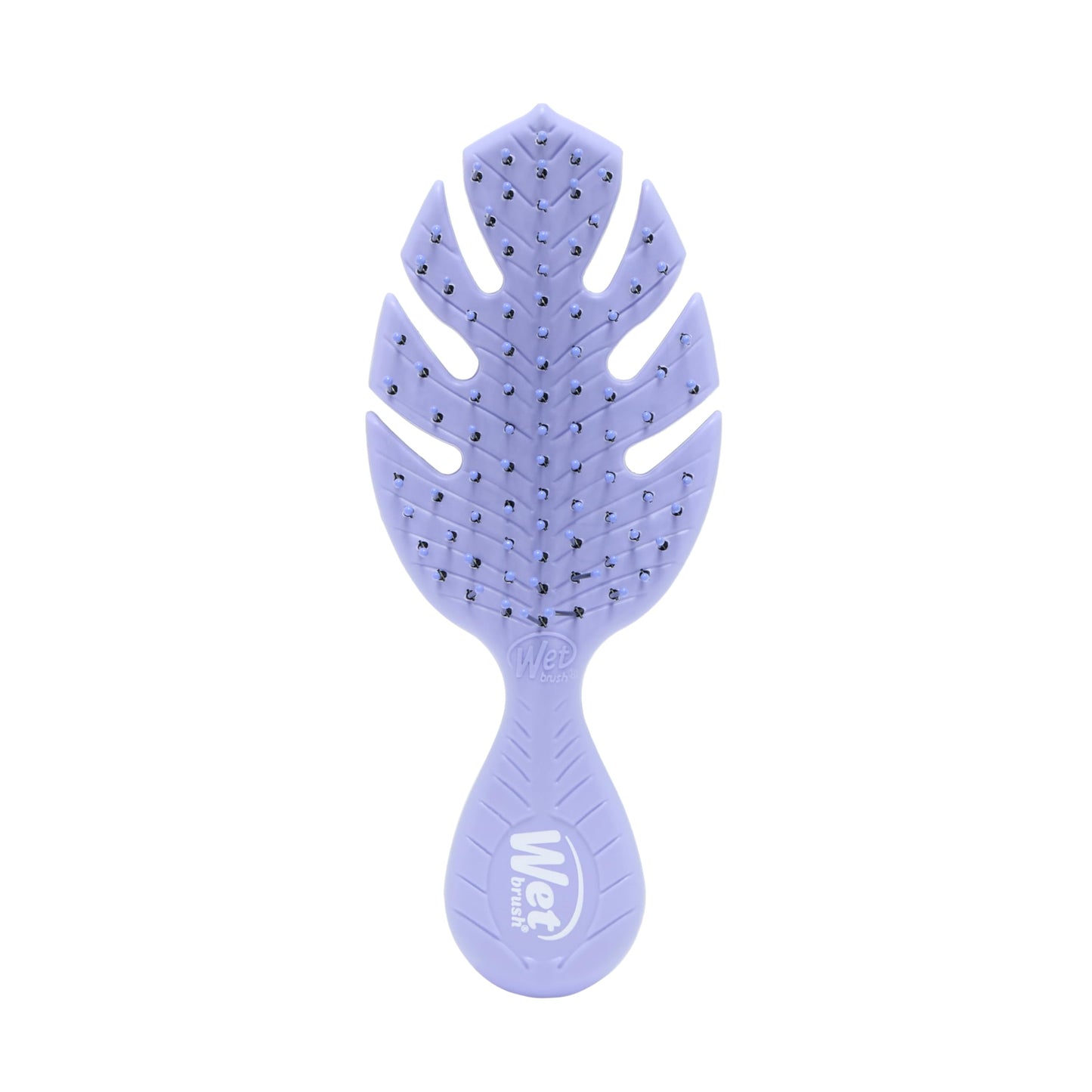 Wet Brush Go Green Mini Detangler, Purple - Detangling Travel Hair Brush - Ultra-Soft IntelliFlex Bristles Glide Through Tangles & Gently Loosens Beauty and Personal Care Wet Brush Default Title